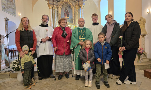 Požehnání oslavencům měsíce října